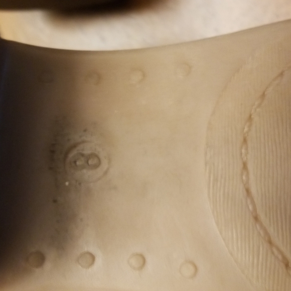 Green suede booties - Picture 7 of 9